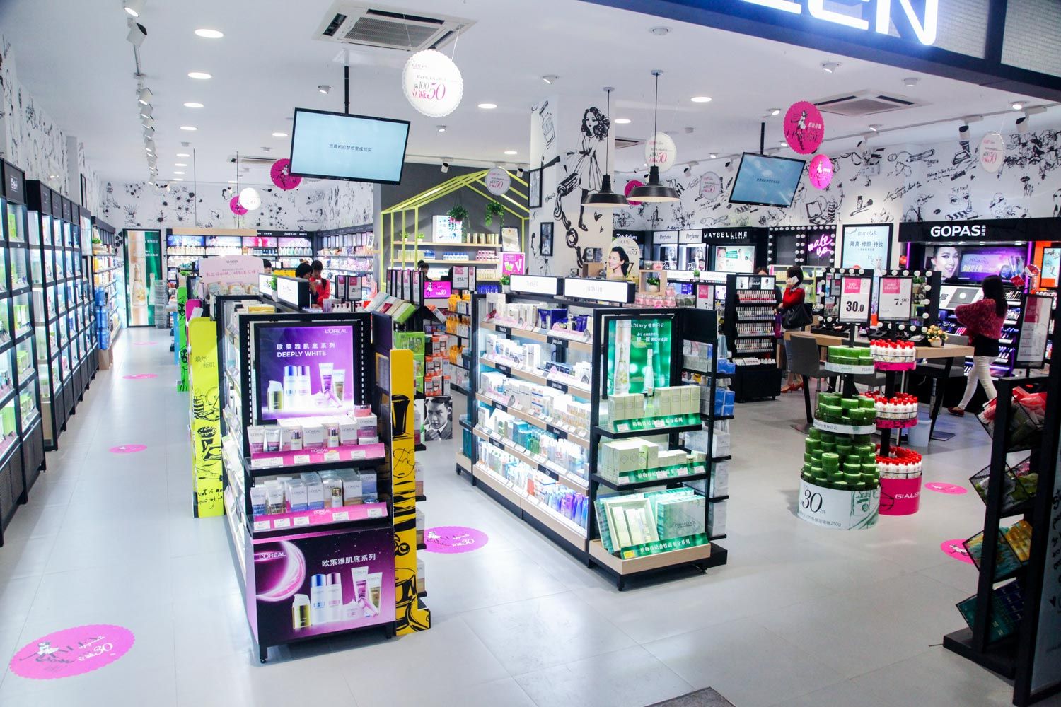 干貨分享 化妝品零售陳列的14大黃金原則